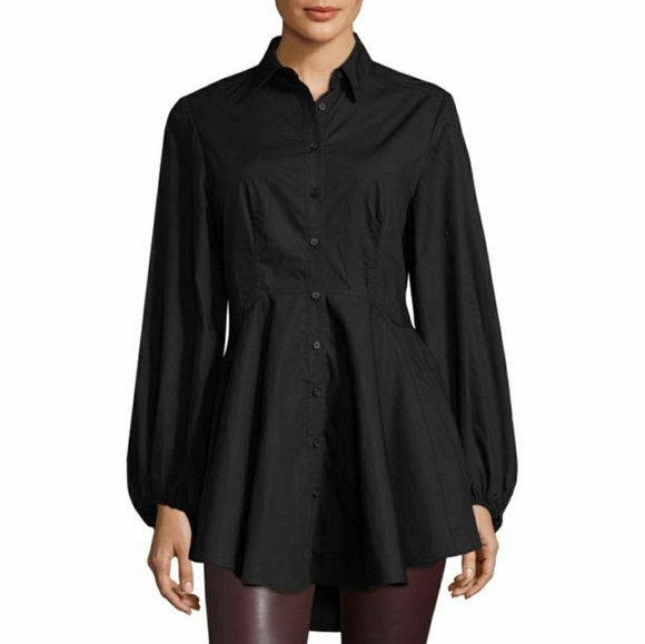 Free People Tops - Free People Black"All The Time" Tunic